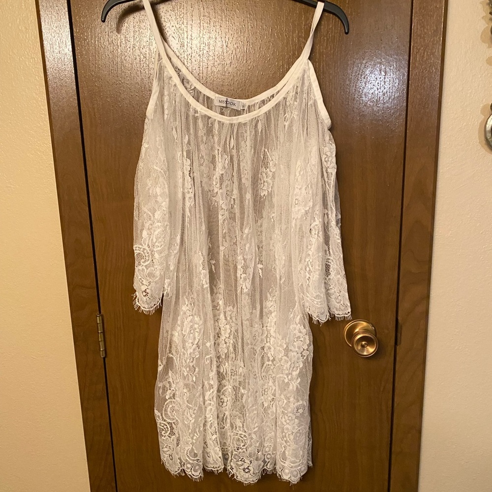 Misslook lace cover up XL